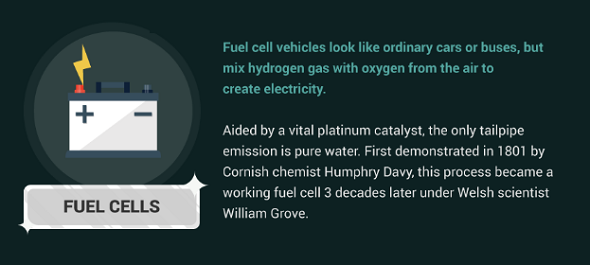How do platinum fuel cells work?
